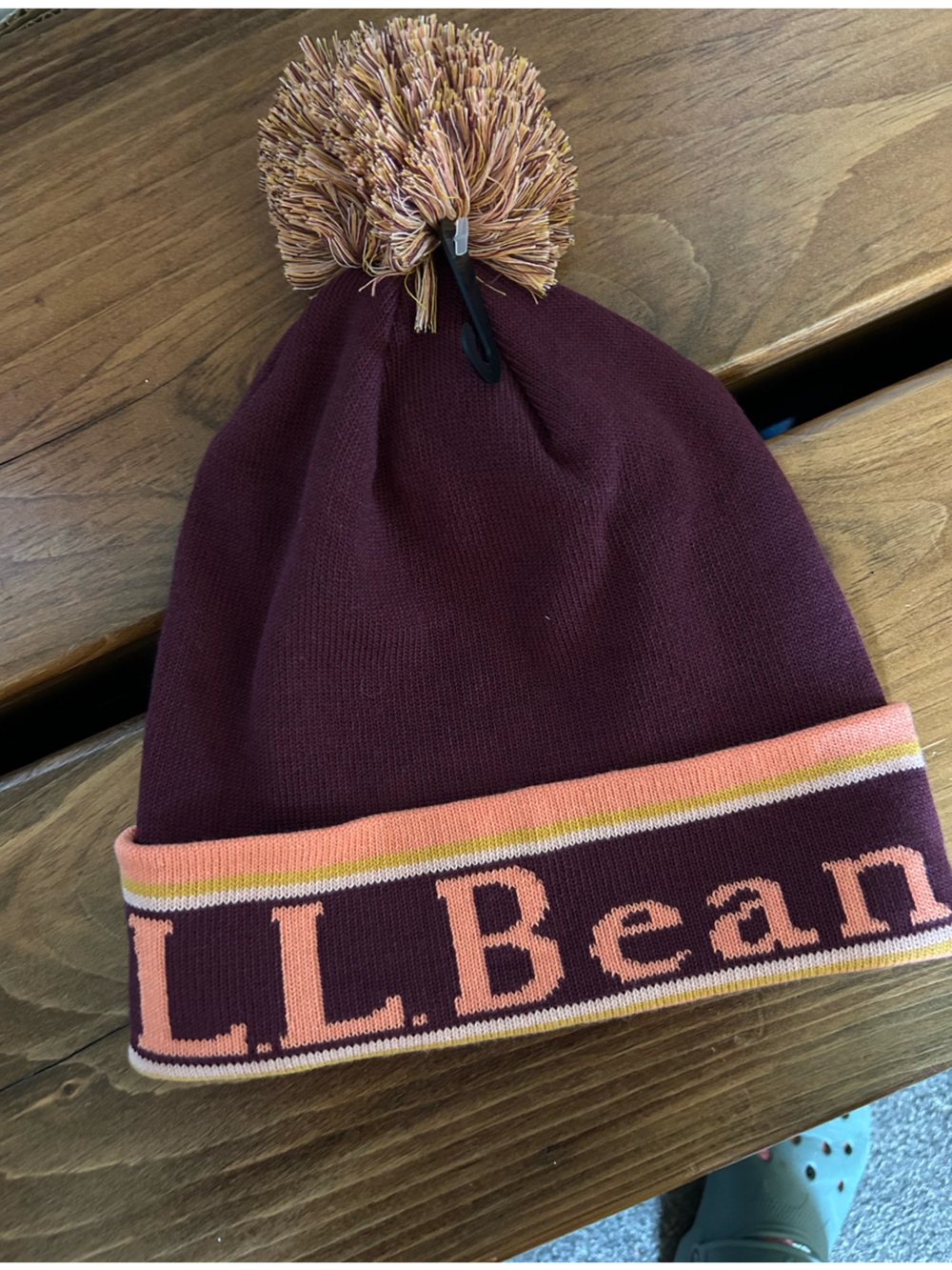 NWT L.L. Bean Knit Beanie Hat